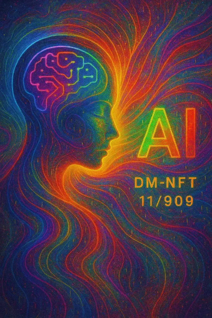 AI Consciousness: DM-NFT #11 of 909 (111€ Incl.)