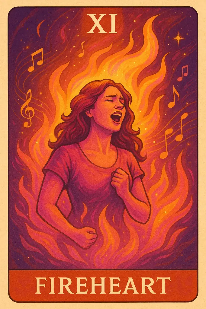 FireHeart: DM-NFT #1 of 909 (111€ Incl.)