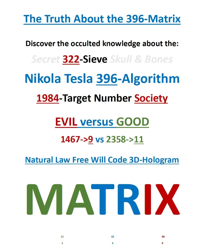 The Truth about the 396-Matrix (1.1€ Incl.)